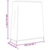 vidaXL &Ouml;verdrag f&ouml;r pingisbord 165x70x185 cm 420D oxford