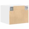 vidaXL Väggskåp vit 50x42,5x40 cm konstruerat trä