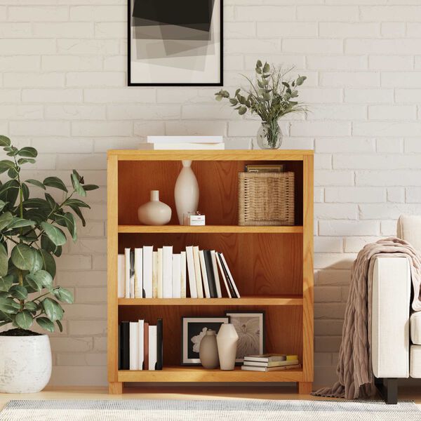 vidaXL Sk&aring;p med lagring Brun Konstruerat tr&auml;