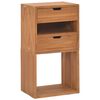 vidaXL F&ouml;rvaringssk&aring;p 40x30x76 cm massiv teak