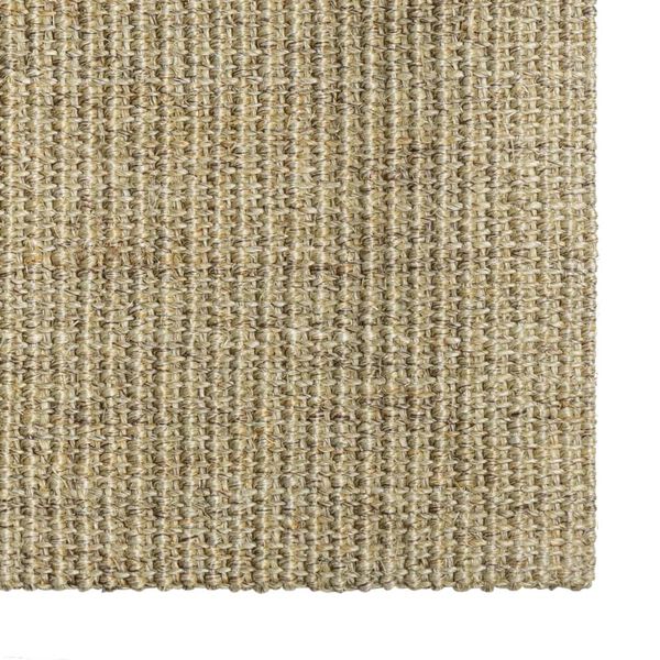 vidaXL Matta naturlig sisal 66x350 cm grön