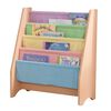 Kidkraft Barnbokhylla pastell och natur 60,96 x 29,85 x 71,12 cm