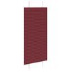 vidaXL Plisserad persienn Bordeaux röd 55x100cm tyg bredd 54,4cm
