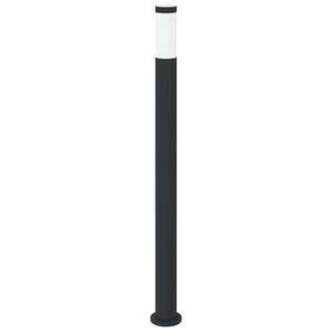 vidaXL Pollare 110 cm rostfritt st&aring;l IP44