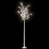 vidaXL Plastgran 220 LED 2,2 m pil kallvitt ljus inomhus/utomhus