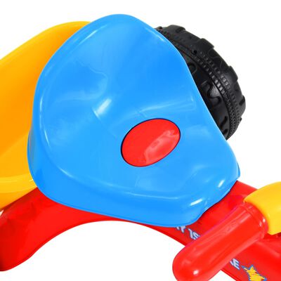 vidaXL Trehjuling för barn flerfärgad