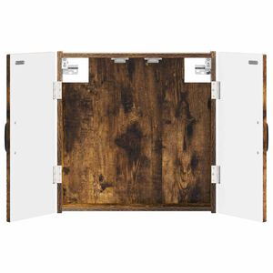 vidaXL Darttavla Sk&aring;p UTRECHT R&ouml;kt ek 52,5 x 10,5 x 53,5 cm