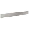 vidaXL Kant f&ouml;r gr&auml;smatta 10 pcs 100 x 12 cm St&aring;l Silver