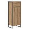 vidaXL Badrumssk&aring;p Artisan-ek 40 x 30 x 100 cm Konstruerat tr&auml;