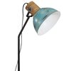 vidaXL Golvlampa 25 W n&ouml;tt bl&aring; 30x30x100-150 cm E27