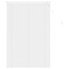 vidaXL Persienn Justerbar Vit 150 x 100 cm PVC