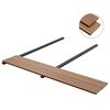 vidaXL D&auml;ckbr&auml;da 4 pcs Teak WPC