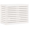 vidaXL Tv&auml;ttkorg vit 88,5x44x66 cm massiv furu
