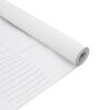 vidaXL Sj&auml;lvh&auml;ftande F&ouml;nsterfilm Frostad vit 45 x 1000 cm PVC