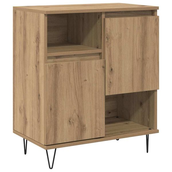 vidaXL Sideboard Artisan Ek 60 x 35 x 70 cm