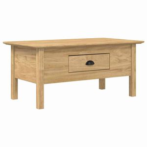 vidaXL Kaffeebord BODO Honung brun 100 x 55 x 45,8 cm Konstruerat tr&auml;