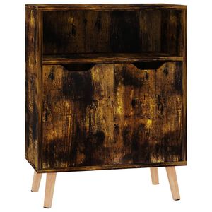 vidaXL Sk&auml;nk r&ouml;kf&auml;rgad ek 60x30x72 cm konstruerat tr&auml;