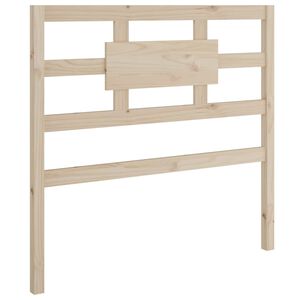 vidaXL S&auml;nggavel 95,5x4x100 cm massiv furu