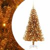 vidaXL Julgran Guld 150 cm PET