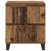 vidaXL Sideboard 2 pcs Gammalt tr&auml; 60 x 35 x 70 cm