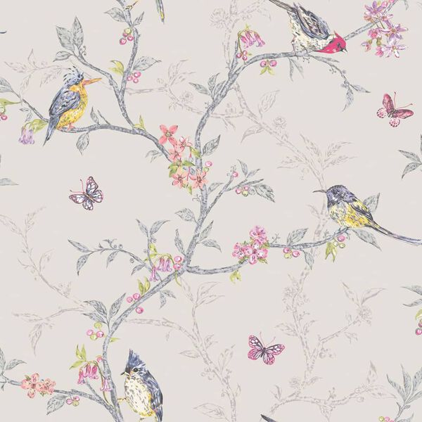 DUTCH WALLCOVERINGS Tapet Phoebe lila