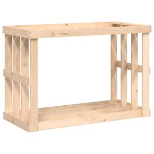 vidaXL Vedst&auml;ll 108x52x74 cm massiv furu