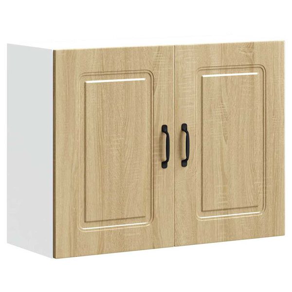 vidaXL V&auml;ggsk&aring;p f&ouml;r k&ouml;k Kalmar sonoma-ek konstruerat tr&auml;