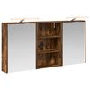 vidaXL Badrumssk&aring;psset 3 st 126 x 16 x 62.5 cm Konstruerat tr&auml;