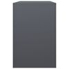 vidaXL Vedst&auml;ll antracit 100x40x60 cm st&aring;l