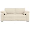 vidaXL Soffa Beige 180 x 77 x 82 cm Linnenblandad tyg