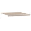 vidaXL Markis Beige 450 x 350 x 165 cm Polyester