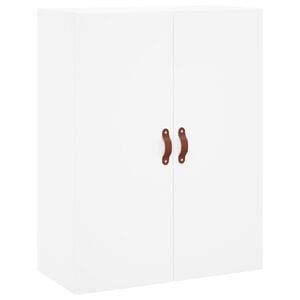 vidaXL V&auml;ggsk&aring;p vit 69,5x34x90 cm