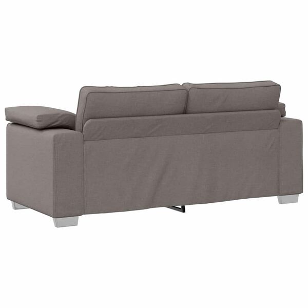 vidaXL Soffa Taupe 180 x 77 x 82 cm tyg