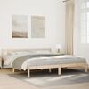 vidaXL S&auml;ngram utan madrass extra l&aring;ng 180x220 cm massiv furu