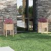 vidaXL Odlingsl&aring;dor 2 st 40x40x70 cm massiv furu