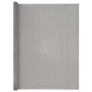 vidaXL N&auml;tduk 100 x 2000 cm 120 Mesh Rostfritt st&aring;l 201 Silver