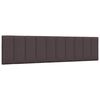 vidaXL Bed with Mattress "Hanko" Dark Brown 200x200 cm Fabric
