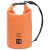 vidaXL Vattent&auml;t packp&aring;se orange 10 L PVC