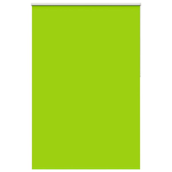 vidaXL Rullgardin m&ouml;rkl&auml;ggning blad gr&ouml;n 155x210 cm tyg bredd 151,6 cm