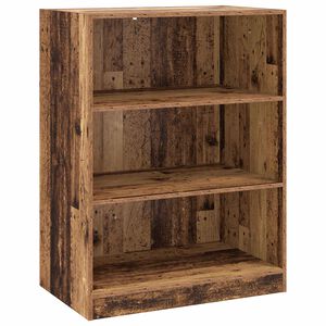 vidaXL Garderob Gammalt tr&auml; 77 x 48 x 102 cm Konstruerat tr&auml;