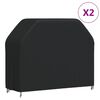 vidaXL Grill&ouml;verdrag 2 st 140x58x106 cm 420D oxford