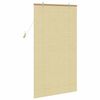 vidaXL Rullgardin med gardiner Natur 90 x 160 cm Bambu