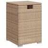 vidaXL L&aring;da f&ouml;r gasflaska beige 40x40x60 cm konstrotting