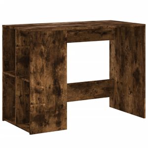 vidaXL Skrivbord r&ouml;kf&auml;rgad ek 102x50x75 cm konstruerat tr&auml;