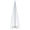 vidaXL Julgranskon kallvit 1400 LEDs 160x500 cm