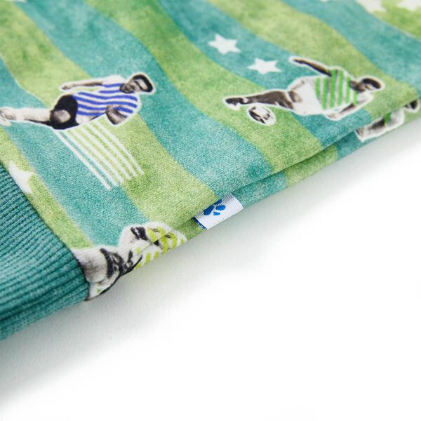 Barntröja ljusgrön melange 128