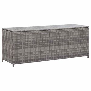 vidaXL Dynbox gr&aring; 150x50x60 cm konstrotting