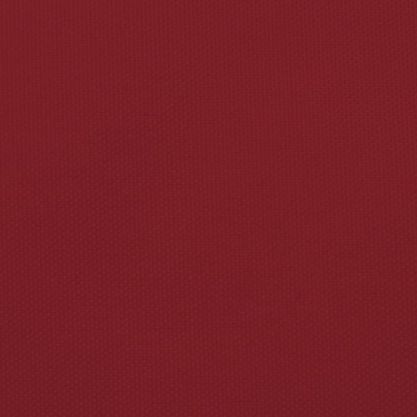 vidaXL Solsegel oxfordtyg trekantigt 3x4x5 m r&ouml;d