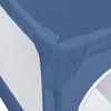 vidaXL Lekhage med 2 dörrar ljusblå oxfordtyg