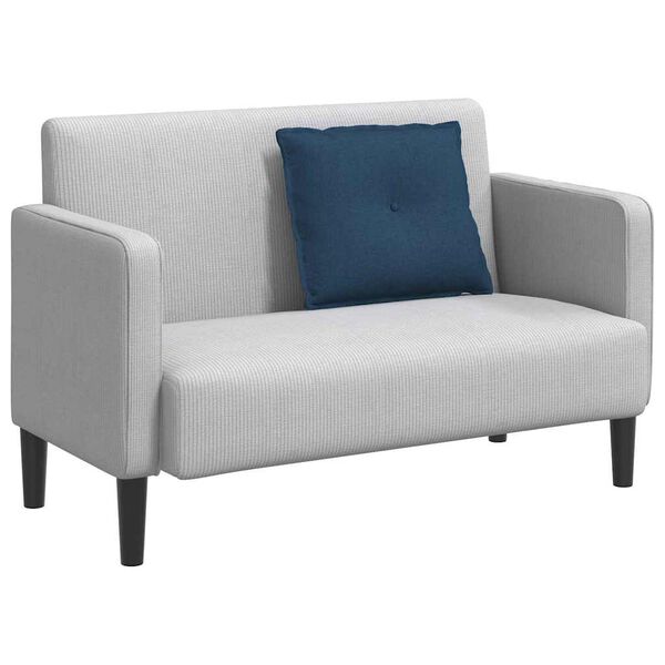 vidaXL Ryggkudde Bl&aring; 60 x 19 x 50 cm tyg